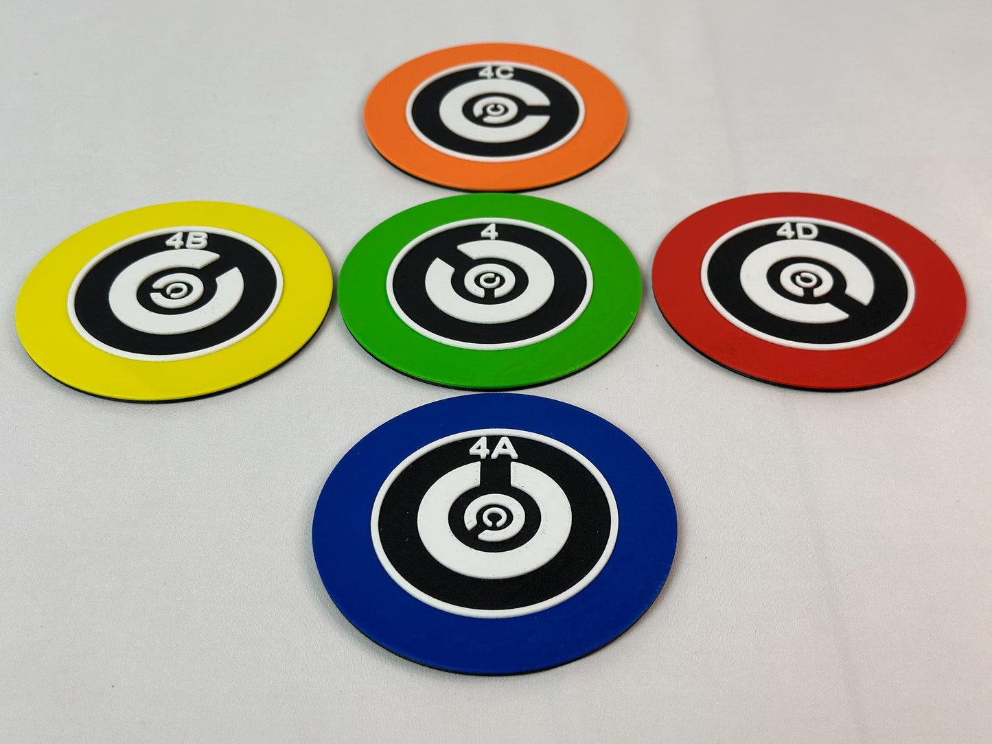 Stand 4 OPEN Lane Targets 3D Printed NIST BPERP