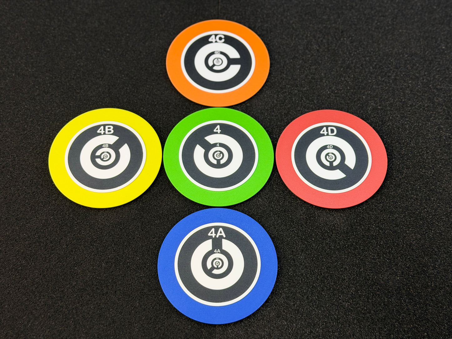 NIST Open Test Lane Targets Stand 4