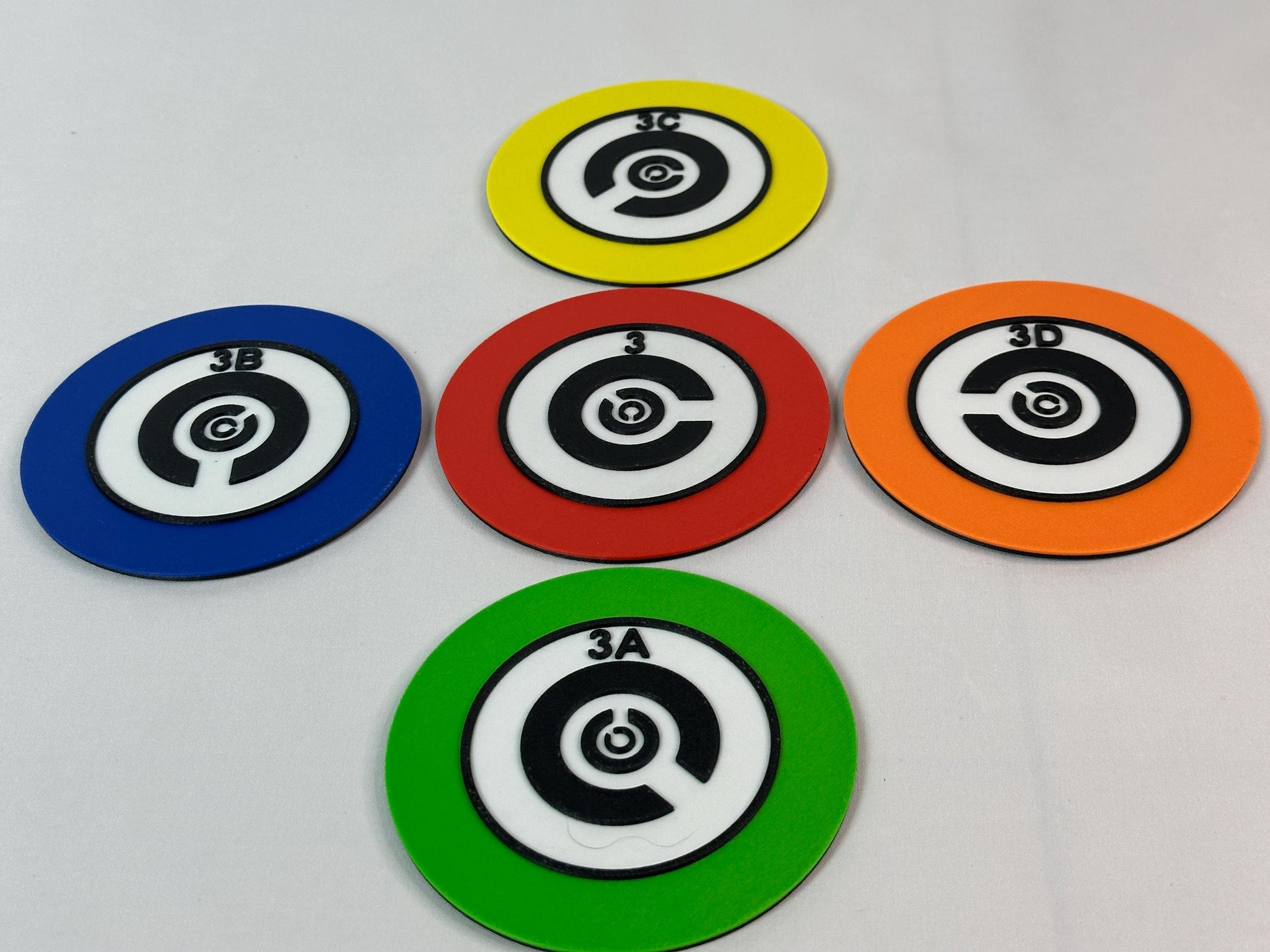 NIST Open Lane Targets Complete Set stand 3
