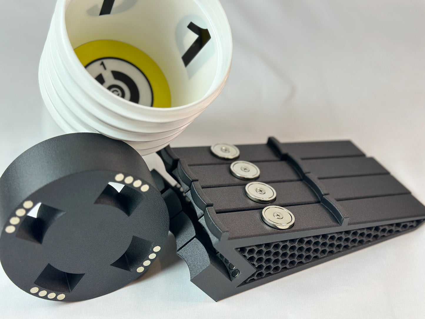 NIST Open Test Lane Stand 3D Printed Magnetic Connection